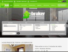Tablet Screenshot of inmobroker.es